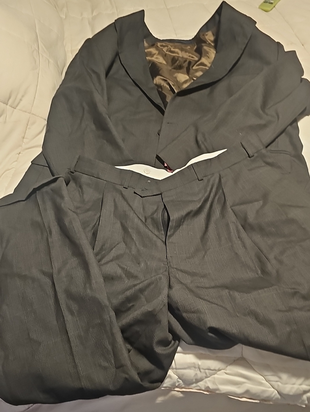 Ralph Lauren Charcoal Pinstripe Two-Piece Suit